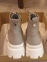 Дамски сиви боти Steve Madden + плътно яке, снимка 3