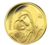 златна монета богородица и младенеца , снимка 3
