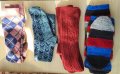Продавам дамски вълнени ръчно плетени чорапи три четвърти , снимка 1