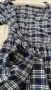 Plaid Flannel Babydoll Dress , снимка 6