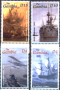 Чисти марки Кораби Платноходи 2001 от Гамбия