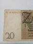 ГЕРМАНИЯ БАНКНОТА 20 МАРКИ 1924 Г , снимка 2