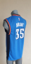 Adidas NBA Oklahoma City #35 Kevin Durant Mens Size S ОРИГИНАЛ! МЪЖКИ ПОТНИК!, снимка 4