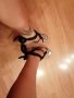 LJO by Jennifer Lopez, черни сандали с връзки и елементи от естествена кожа , снимка 8
