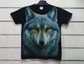 Нова мъжка тениска с дигитален печат Вълк, Серия Вълци, снимка 2