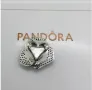 Pandora Sparkling Rose in Bloom Oversized Charm, снимка 5