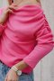 Дамска блуза в розов цвят с дълъг ръкав, снимка 6
