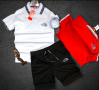 Последни бройки! The North Face мъжки летни комплекти /тениска и къси панталони/ реплика, снимка 1 - Спортни дрехи, екипи - 36420325
