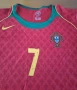 Португалия / Portugal #7 C.Ronaldo, Nike T90 EURO 2004 home - размер S, снимка 3