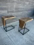 Ръчно изработена маса ✔️Маса за кафе ✔️Нощно шкафче ✔️Индустриални мебели, снимка 1