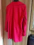 Дамско стилно червено манто, снимка 3