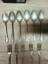 Лъжици и вилици алуминиеви от XlX век, снимка 2