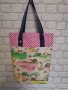 Чанта тип торба с подплата ръчна изработка, снимка 10