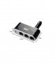РАЗКЛОНИТЕЛ ЗА ЗАПАЛКА С 3 ГНЕЗДА И USB, 12V-24V, ТВЪРДО РАМО - код 0100, снимка 1