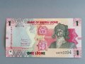 Банкнота - Сиера Леоне - 1 леоне UNC | 2022г., снимка 1