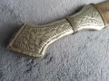 Сребърна кама ханджар, снимка 4