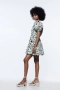 Нова флорална рокля Zara, размер М, снимка 3