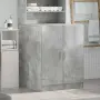 vidaXL Шкаф за пералня, бетонно сив, 70,5x71,5x91,5 см, снимка 3