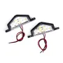 Диодни плафони за номер Automat, 12V-24V, Черен, 2бр в к-т , снимка 1