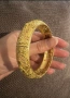 Позлатена дубайска  гривна , снимка 3