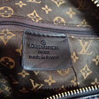 Louis Vuitton черна чанта 2, снимка 5 - Чанти - 34900206