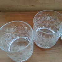 Кристални чаши за уиски, снимка 3 - Антикварни и старинни предмети - 29702736