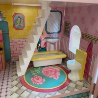 Детска дървена къща с обзавеждане, снимка 7 - Играчки за стая - 42399241