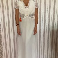 Уникална Бяла рокля , снимка 1 - Рокли - 34432227