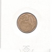 South Africa-20 Cents-1999-KM# 162-AFERIKA BORWA, снимка 3 - Нумизматика и бонистика - 38493091