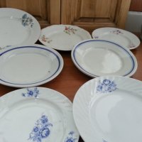 Български порцеланови чинии, снимка 1 - Чинии - 36989764