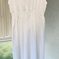 Бяла рокля BROADWAY,100% comfortable , снимка 4 - Рокли - 37271936