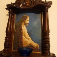 Гоблен "Исус Христос", снимка 2 - Гоблени - 38216932