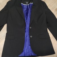 черно сако на H&M, снимка 1 - Сака - 44421599