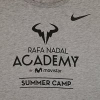 Nike DRI-FIT Rafa Nadal оригинална тениска ръст 146-156см Найк фланелк, снимка 4 - Детски тениски и потници - 35378847