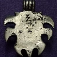 Масивна тежка сребърна висулка , снимка 3 - Колиета, медальони, синджири - 39619132