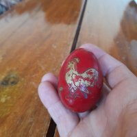 Старо дървено яйце #7, снимка 2 - Антикварни и старинни предмети - 32074636