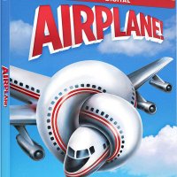 Нов блу рей стилбук ИМА ЛИ ПИЛОТ В САМОЛЕТА - AIRPLANE - без БГ суб, снимка 1 - Blu-Ray филми - 39450886