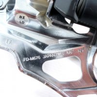 Shimano SLX FD-M676 2x10 декланшор за МТБ планински байк, 34.9mm clamp, снимка 6 - Части за велосипеди - 37518991