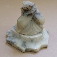 Стари Уникални ръчно резбовани в мрамор делфини, снимка 10 - Антикварни и старинни предмети - 40285966
