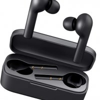 Aukey Bluetooth 5.0 безжични слушалки с кейс + touch control, снимка 1 - Слушалки, hands-free - 31254412