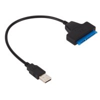 USB кабел за връзка към хардиск 2.5", USB към HDD/SSD, SATA 2 и 3, снимка 3 - Кабели и адаптери - 39545760