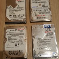 Хард диск за лап топ 4 броя по 1000GB(1TB), снимка 1 - Твърди дискове - 35141508