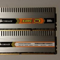 RAM памет CORSAIR XMS3, 4 Gb (кит 2х2Gb), DDR3 1600 Mhz, 1.80v, снимка 1 - RAM памет - 37169340