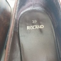 Подарявам Дамски обувки Roland ЕСТЕСТВЕНА КОЖА 39 номер, снимка 12 - Дамски обувки на ток - 35094965