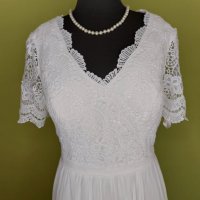 Сватбена рокля 44/XL, снимка 2 - Сватбени рокли - 34534899