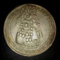 Сребърна монета - 1 Талер 1701 г. Леополд I - aUNC, снимка 2 - Нумизматика и бонистика - 29495674