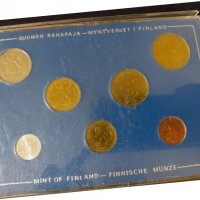 Финландия 1975 - Комплектен сет от 7 монети, снимка 2 - Нумизматика и бонистика - 37792264