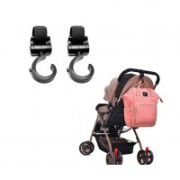 2635 Универсални кукички за закачане към бебешка количка, снимка 11 - Детски колички - 34271839