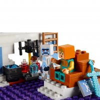 LEGO® Minecraft™ 21186 - Леденият замък, снимка 6 - Конструктори - 38794328