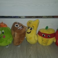 Нови играчки lidl,лидъл,ягода,банан, снимка 1 - Плюшени играчки - 31654528